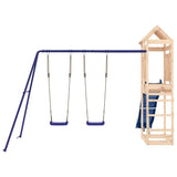 ZNTS Outdoor Playset Solid Wood Pine 3156952