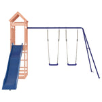 ZNTS Outdoor Playset Solid Wood Douglas 3156953