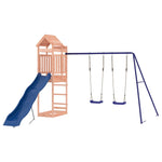 ZNTS Outdoor Playset Solid Wood Douglas 3156953