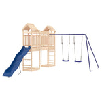 ZNTS Outdoor Playset Solid Wood Pine 3156955