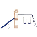 ZNTS Outdoor Playset Solid Wood Pine 3156967