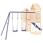 ZNTS Outdoor Playset Solid Wood Pine 3156979