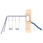 ZNTS Outdoor Playset Solid Wood Pine 3156979