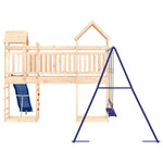 ZNTS Outdoor Playset Solid Wood Pine 3156979
