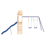 ZNTS Outdoor Playset Solid Wood Pine 3156979