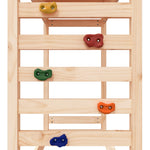 ZNTS Outdoor Playset Solid Wood Pine 3156979