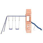 ZNTS Outdoor Playset Solid Wood Douglas 3156980