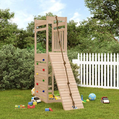 ZNTS Outdoor Playset Solid Wood Pine 3156994