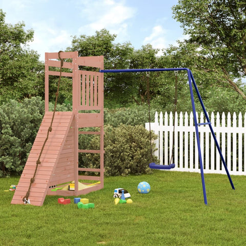 ZNTS Outdoor Playset Solid Wood Douglas 3156998