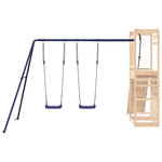ZNTS Outdoor Playset Solid Wood Pine 3157000