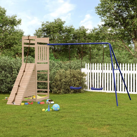 ZNTS Outdoor Playset Solid Wood Pine 3157000