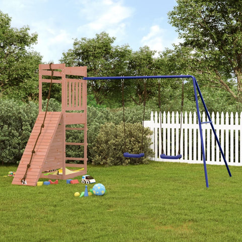 ZNTS Outdoor Playset Solid Wood Douglas 3157001