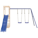 ZNTS Outdoor Playset Solid Wood Pine 3157006