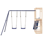 ZNTS Outdoor Playset Solid Wood Pine 3157006