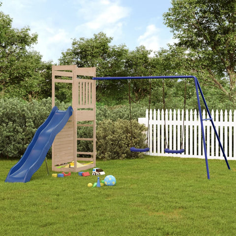 ZNTS Outdoor Playset Solid Wood Pine 3157006