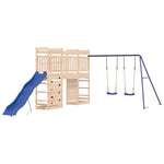 ZNTS Outdoor Playset Solid Wood Pine 3157009