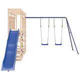ZNTS Outdoor Playset Solid Wood Pine 3157009