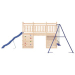 ZNTS Outdoor Playset Solid Wood Pine 3157009