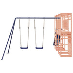 ZNTS Outdoor Playset Solid Wood Douglas 3157010