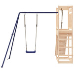 ZNTS Outdoor Playset Solid Wood Pine 3157027