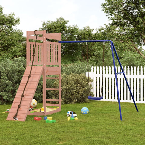 ZNTS Outdoor Playset Solid Wood Douglas 3157028