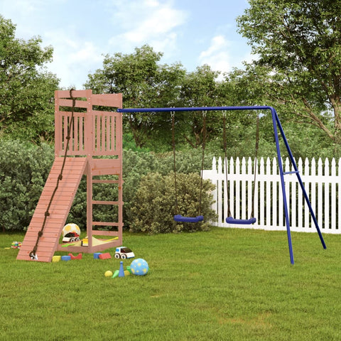 ZNTS Outdoor Playset Solid Wood Douglas 3157031