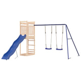 ZNTS Outdoor Playset Solid Wood Pine 3157036
