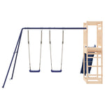 ZNTS Outdoor Playset Solid Wood Pine 3157036