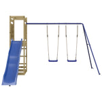 ZNTS Outdoor Playset Impregnated Wood Pine 3157038