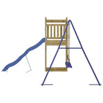 ZNTS Outdoor Playset Impregnated Wood Pine 3157038