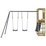 ZNTS Outdoor Playset Impregnated Wood Pine 3157038