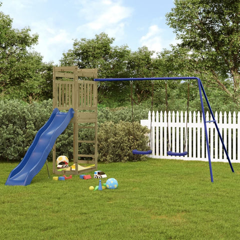 ZNTS Outdoor Playset Impregnated Wood Pine 3157038