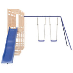 ZNTS Outdoor Playset Solid Wood Pine 3157039