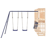 ZNTS Outdoor Playset Solid Wood Pine 3157039