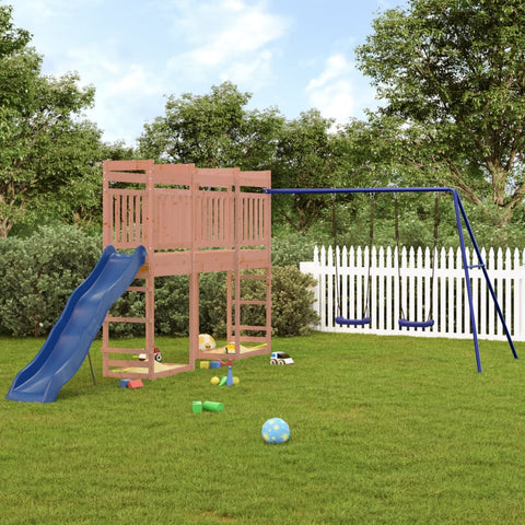 ZNTS Outdoor Playset Solid Wood Douglas 3157040