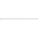 ZNTS Wire Mesh Fence Anthracite 1x25 m Galvanised Steel 154217