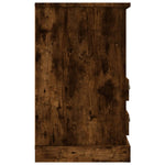 ZNTS Bedside Cabinets 2 pcs Smoked Oak 43x36x60 cm 816339
