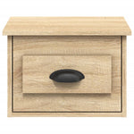 ZNTS Wall-mounted Bedside Cabinets 2 pcs Sonoma Oak 41.5x36x28cm 816383