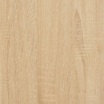 ZNTS Wall-mounted Bedside Cabinets 2 pcs Sonoma Oak 41.5x36x28cm 816383