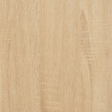 ZNTS Wall-mounted Bedside Cabinets 2 pcs Sonoma Oak 41.5x36x28cm 816383