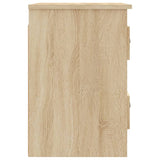 ZNTS Wall-mounted Bedside Cabinets 2 pcs Sonoma Oak 41.5x36x53cm 816399