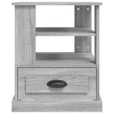 ZNTS Side Table Grey Sonoma 50x50x60 cm Engineered Wood 816414
