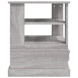 ZNTS Side Table Grey Sonoma 50x50x60 cm Engineered Wood 816414