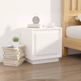 ZNTS Bedside Cabinets 2 pcs White 44x35x45 cm Engineered Wood 819837