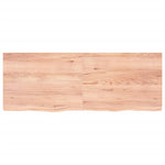 ZNTS Wall Shelf Light Brown 160x60x cm Treated Solid Wood Oak 363714