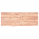 ZNTS Wall Shelf Light Brown 160x60x cm Treated Solid Wood Oak 363714