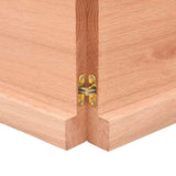 ZNTS Wall Shelf Light Brown 180x60x cm Treated Solid Wood Oak 363722