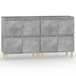 ZNTS Sideboards 2 pcs Concrete Grey 60x35x70 cm Engineered Wood 3185755