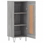 ZNTS Sideboard Grey Sonoma 34.5x34x90 cm Engineered Wood 830442