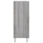 ZNTS Sideboard Grey Sonoma 34.5x34x90 cm Engineered Wood 830442